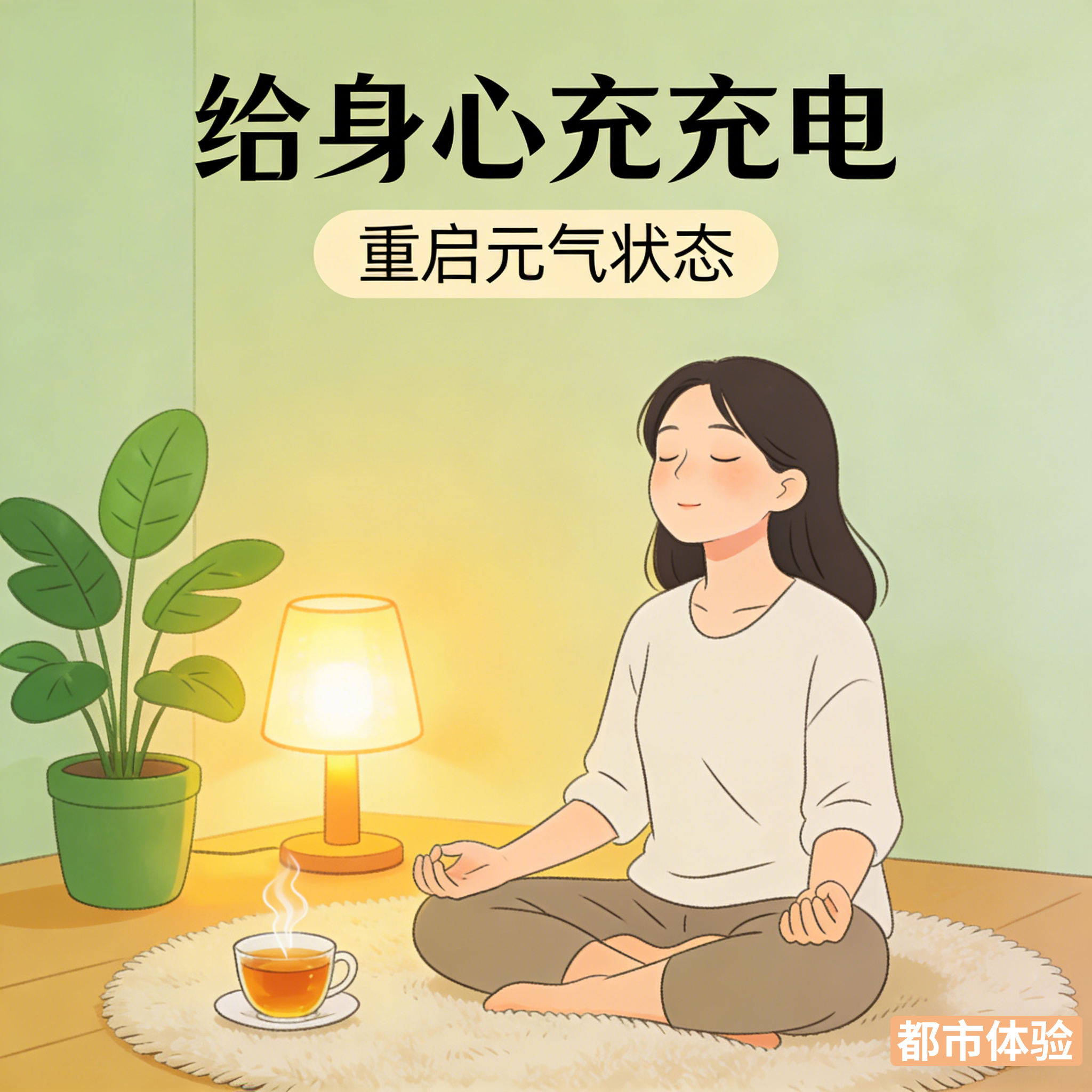 生活再累,也要留一份舒适给自己