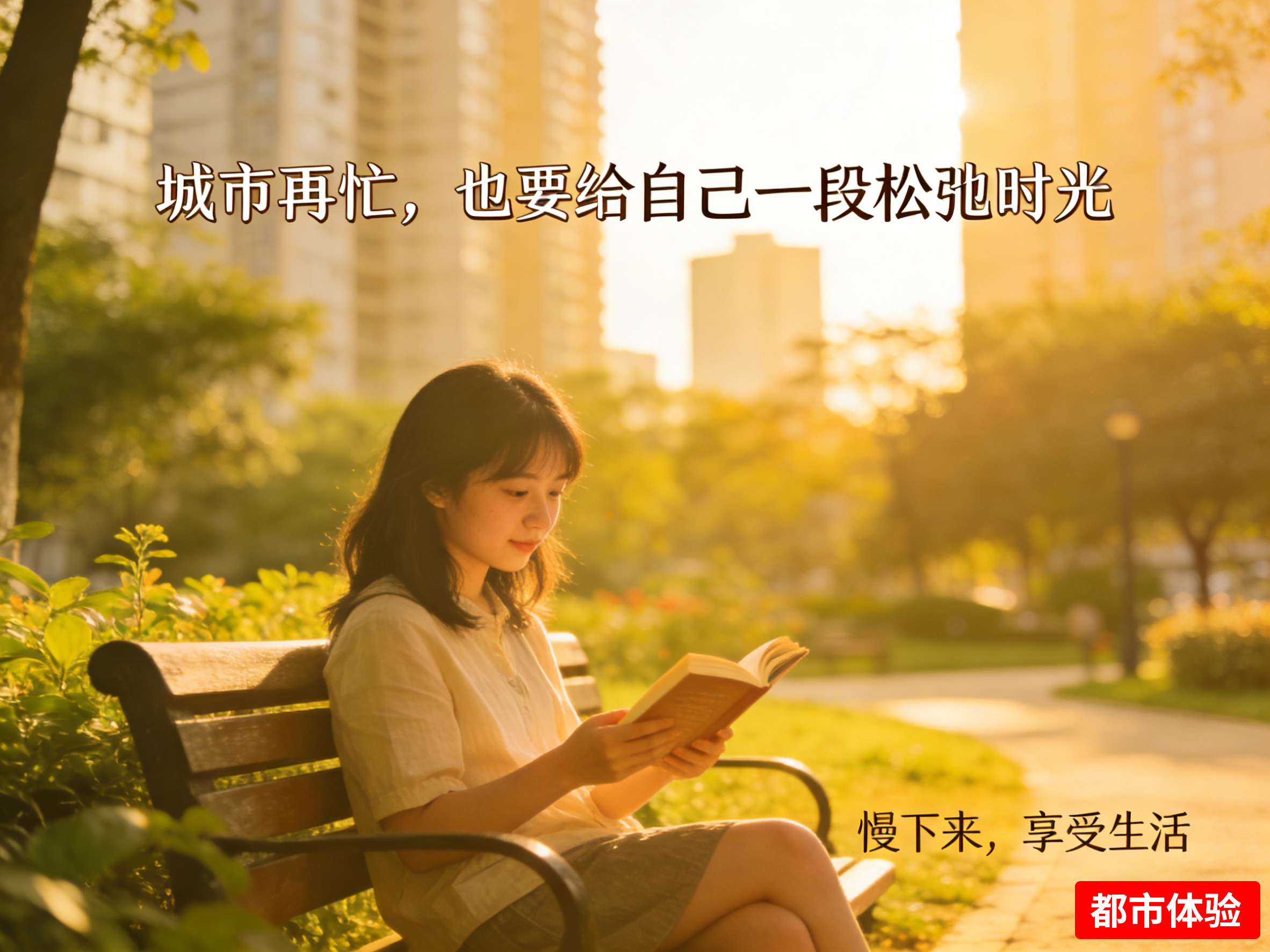 城市快节奏里,享受片刻慢生活