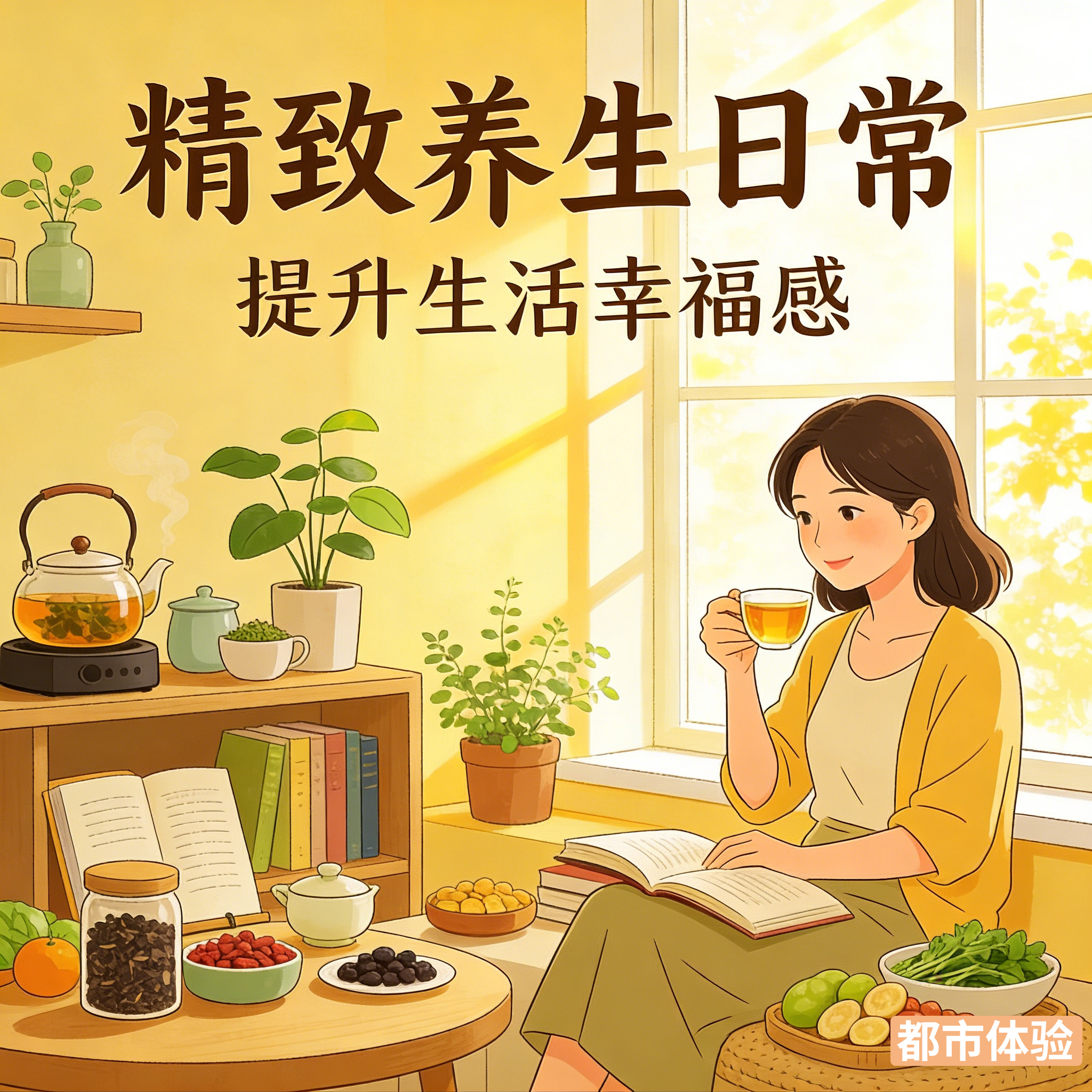 插花+颈部按摩雅致休闲的养生时刻